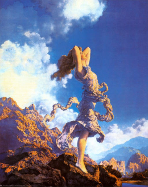 Maxfield Parrish Daybreak