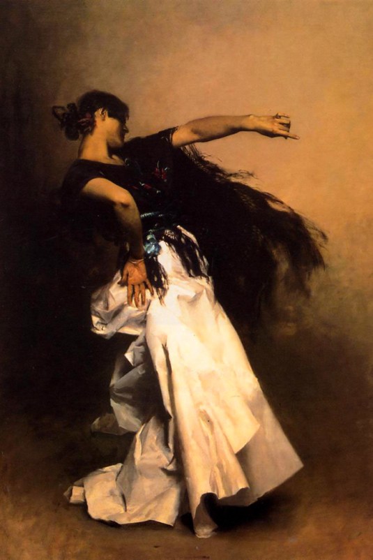 Spanish Dancer study for El Jaleo